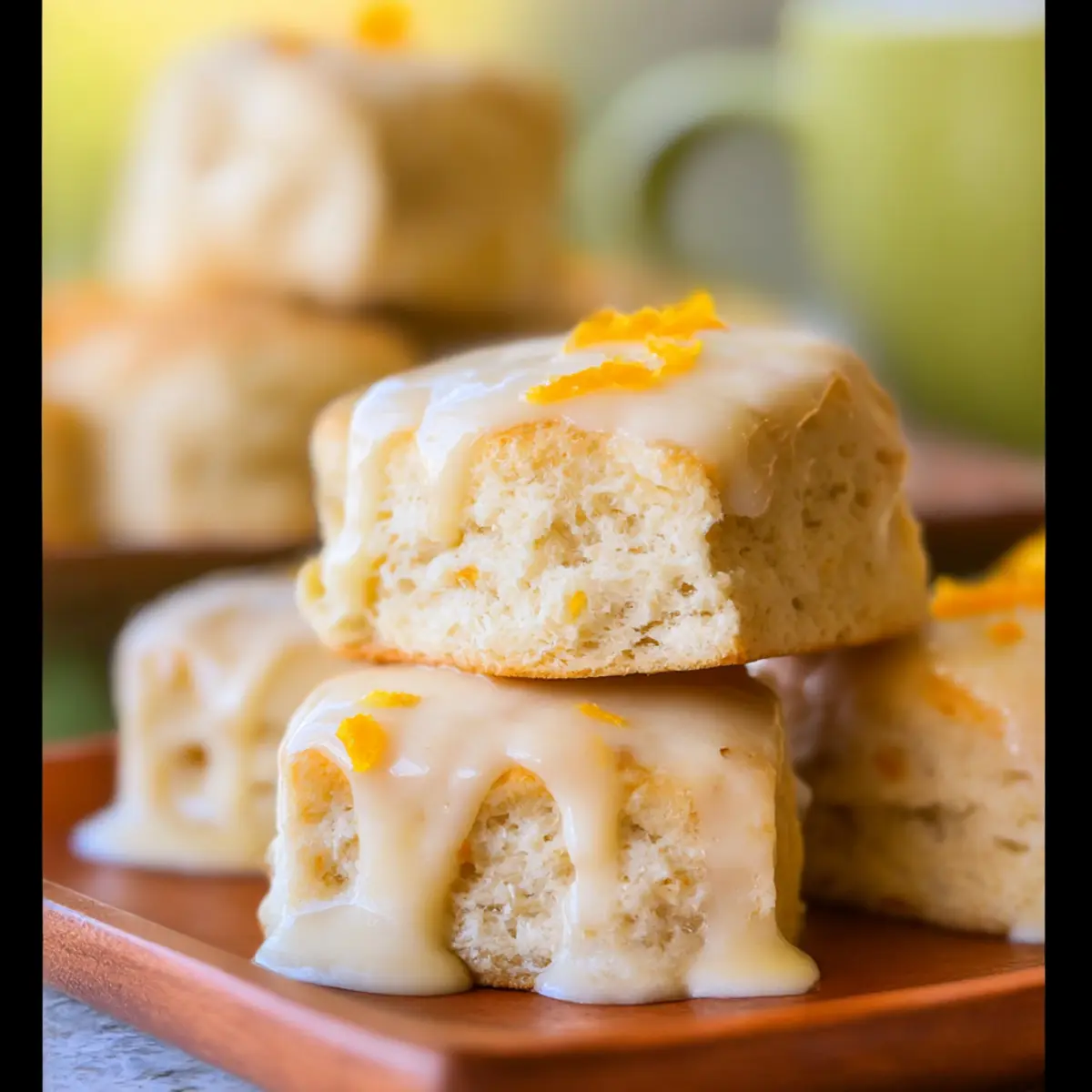Mini Orange Cream Scones