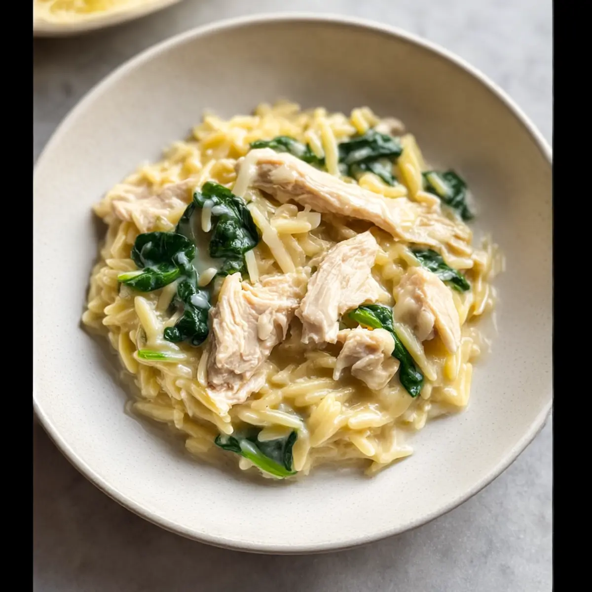Lemon Chicken Orzo