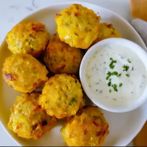 Yellow Squash Tots