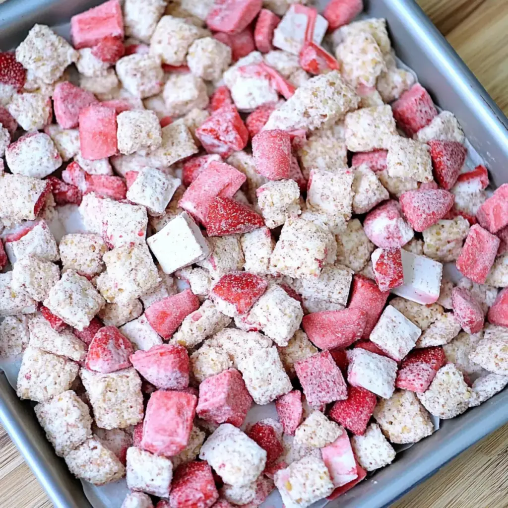 Strawberry Lemonade Chex Muddy Buddies