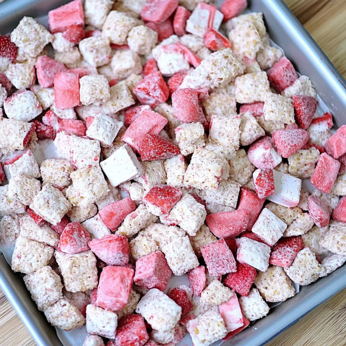 Strawberry Lemonade Chex Muddy Buddies