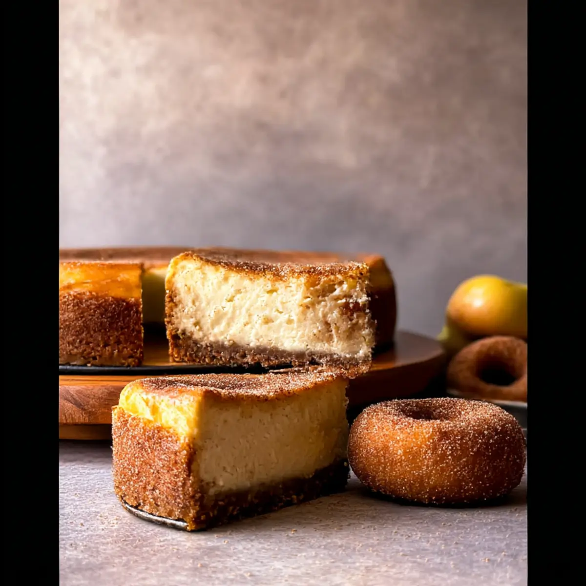 Apple Cider Cheesecake