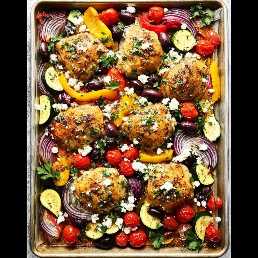 Greek Sheet Pan Chicken