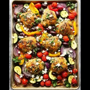Greek Sheet Pan Chicken