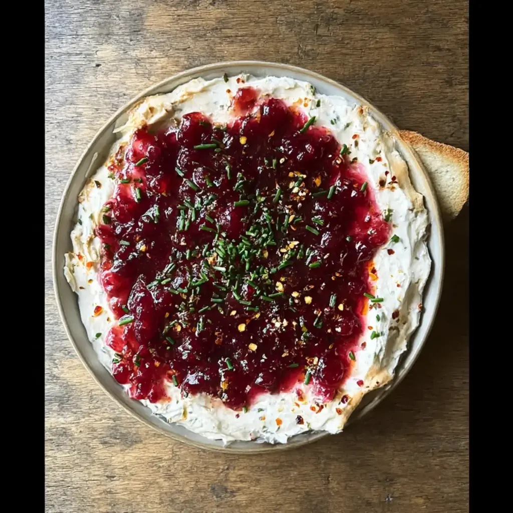 Cranberry Whipped Boursin Dip