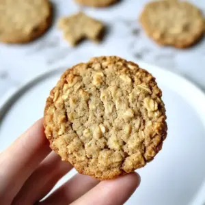 Almond Flour Oatmeal Cookies