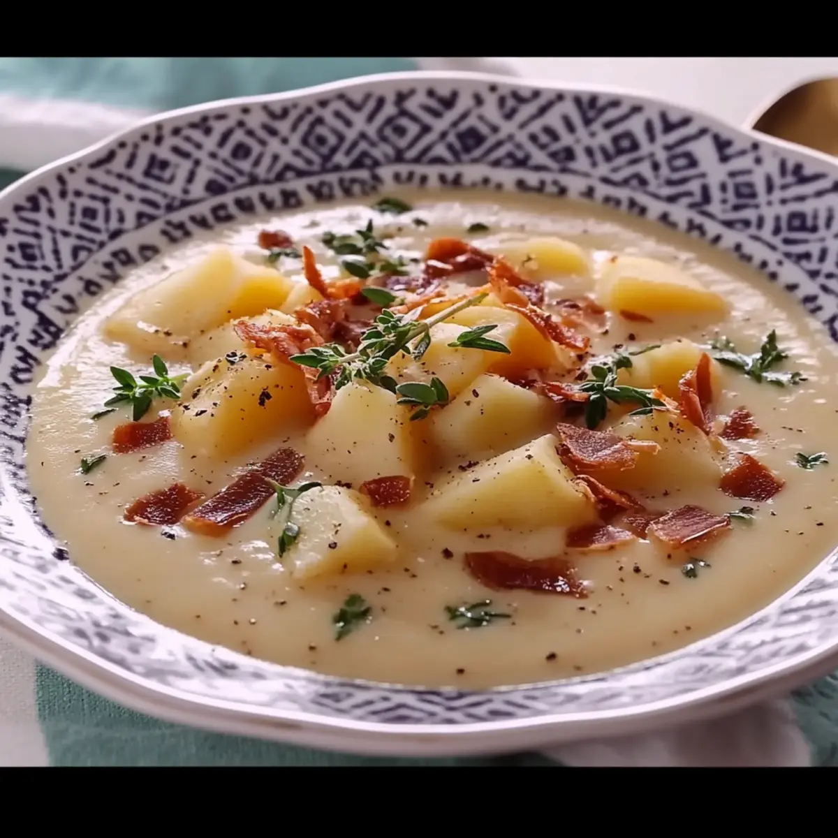 Potato Onion Soup Recipe