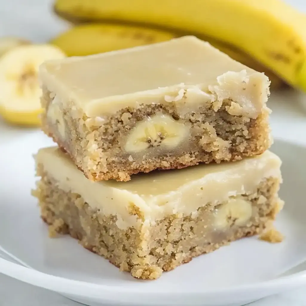 Banana Bread Blondies