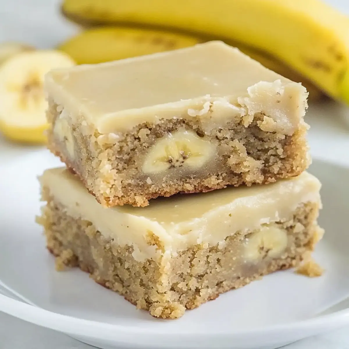 Banana Bread Blondies