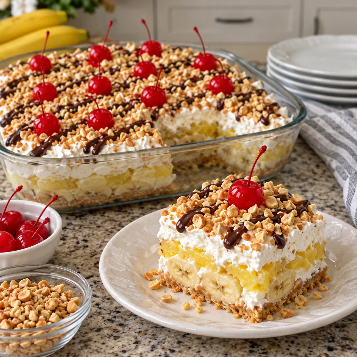 Banana Split Cake: A Layered Dream Dessert! article image 4