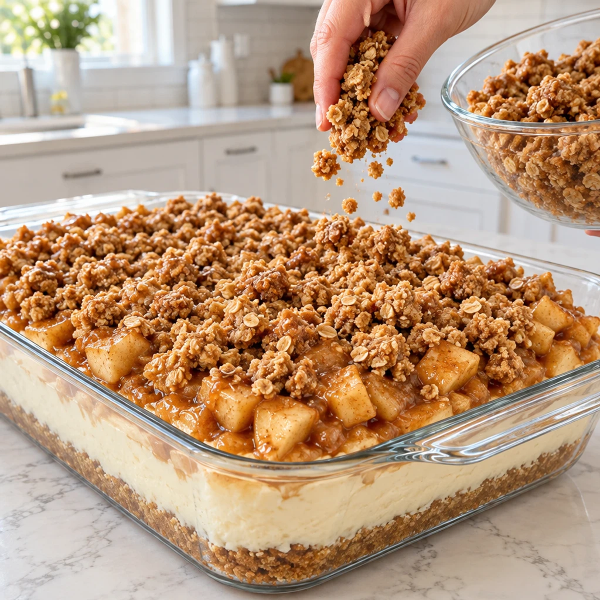 Brown Butter Apple Crumble Cheesecake Delight article image 3