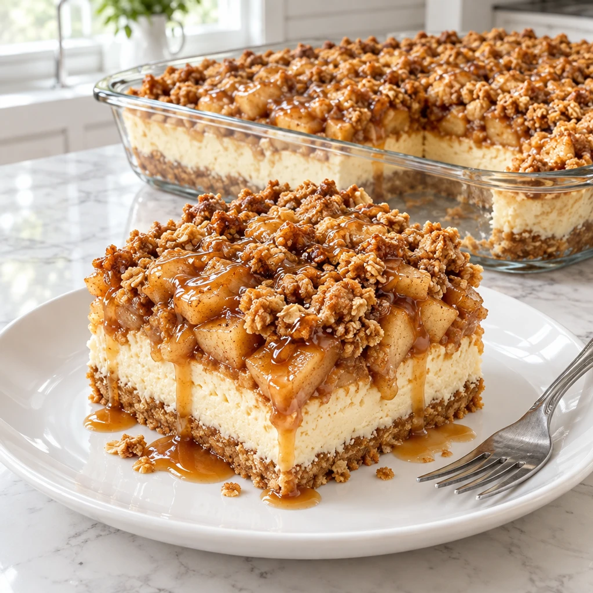 Brown Butter Apple Crumble Cheesecake Delight article image 4