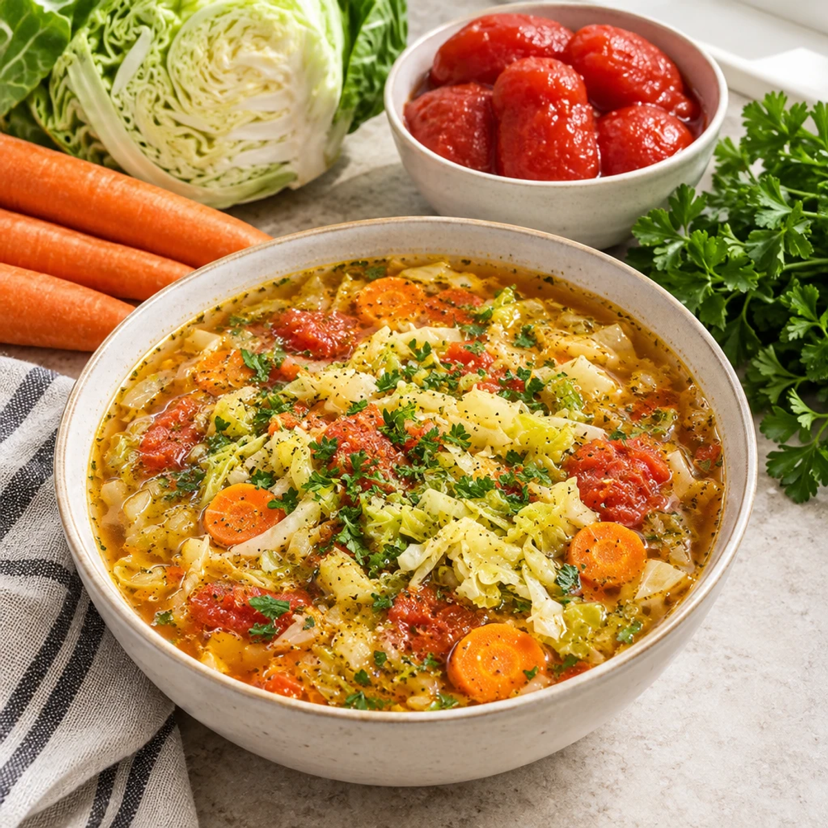 Warm and Cozy Cabbage Vegetable Soup Recipe article image 2