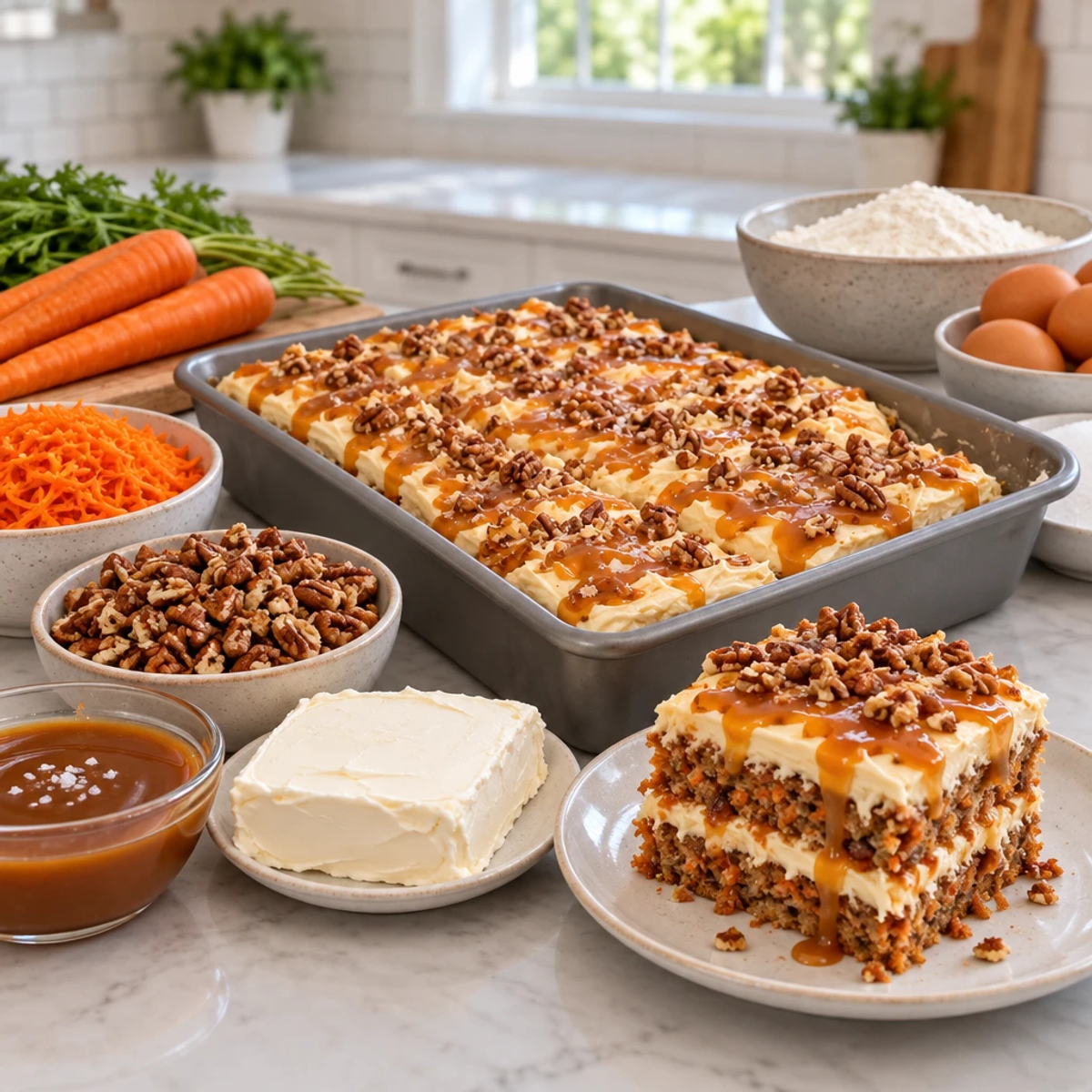Carrot Cake with Salted Caramel Bliss and Cream Cheese Frosting article image 2
