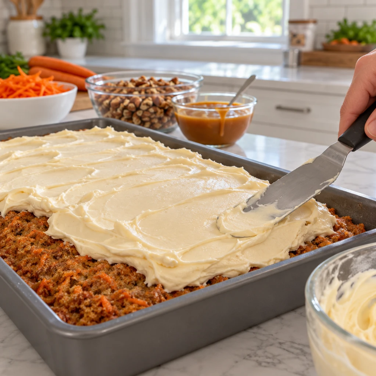 Carrot Cake with Salted Caramel Bliss and Cream Cheese Frosting article image 3