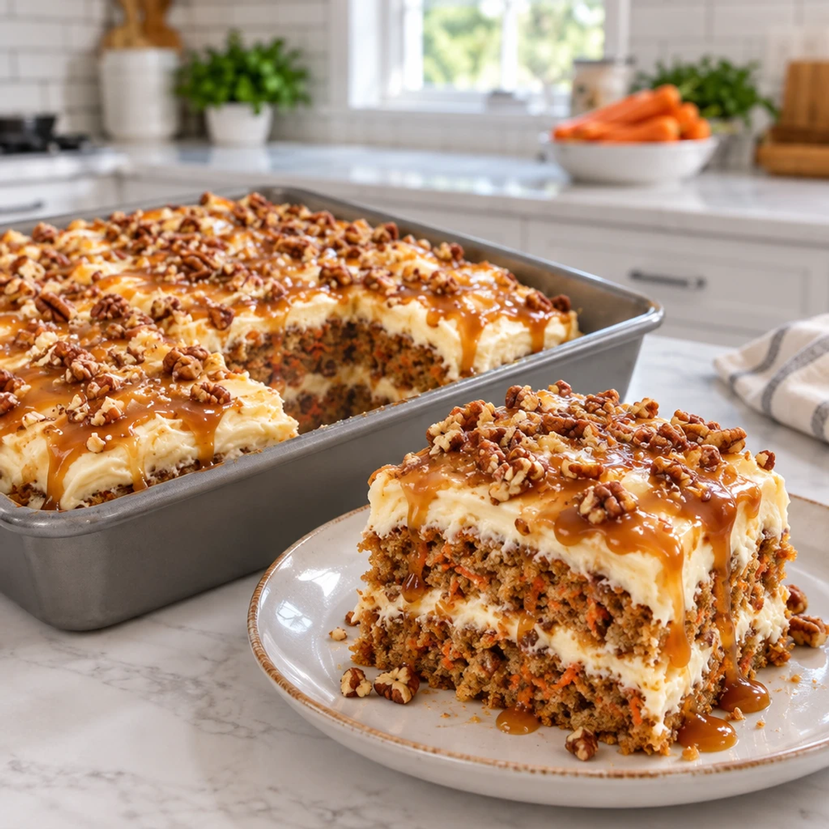 Carrot Cake with Salted Caramel Bliss and Cream Cheese Frosting article image 4