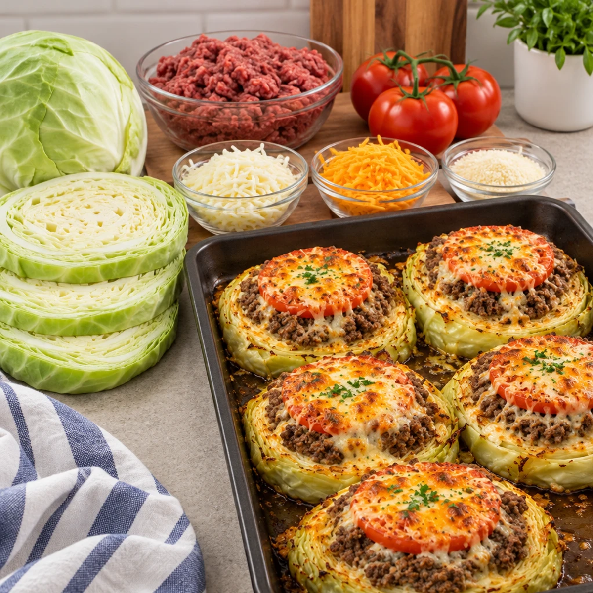 Cheesy Baked Cabbage and Beef Rounds for Comfort Cooking article image 2