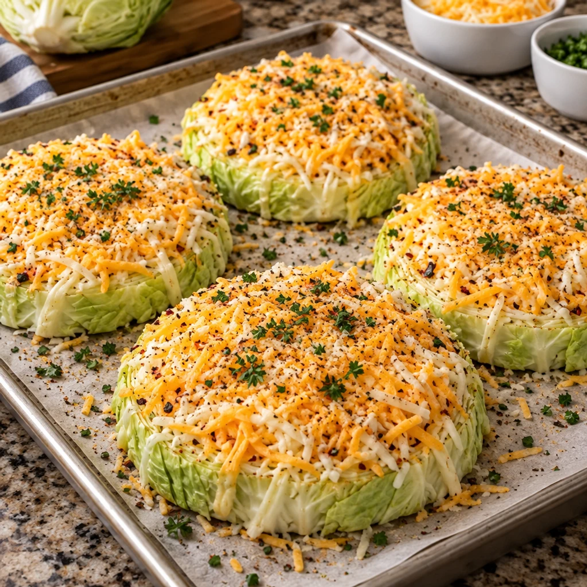 Cheesy Baked Cabbage Steaks for a Comforting Meal article image 3