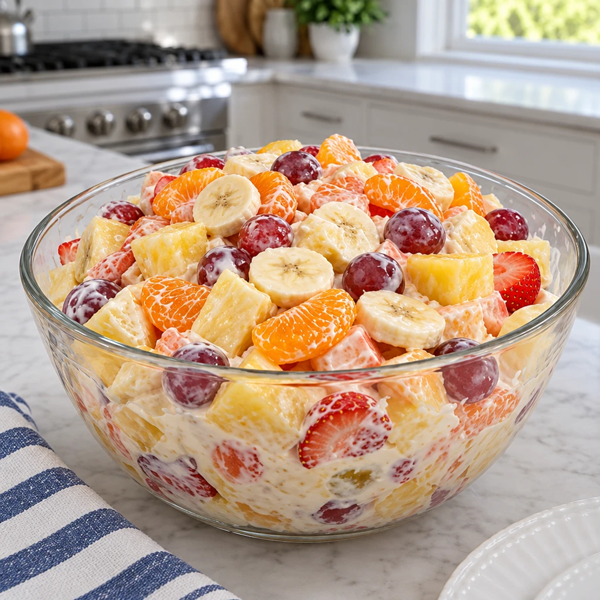 Creamy Fresh Fruit Salad: The Ultimate Summer Delight