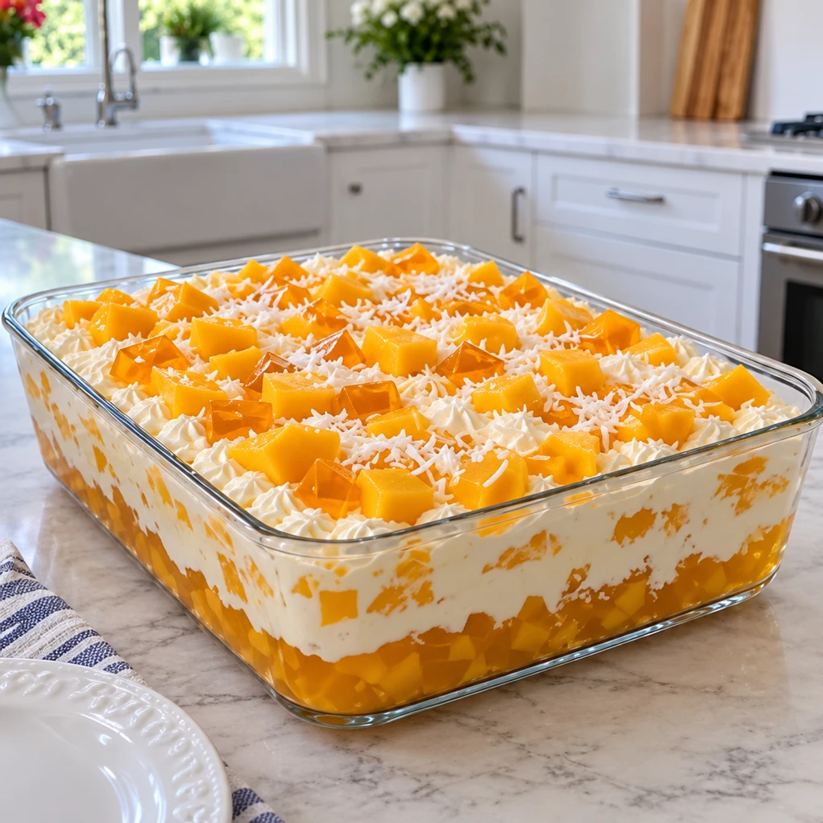 Creamy Mango Jelly Dessert That Will Wow Your Guests