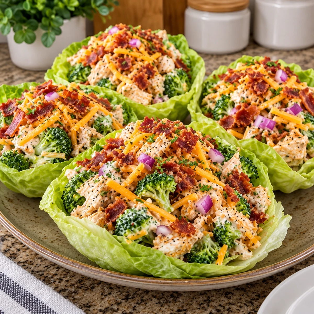 Discover Crispy Chicken Turkey Bacon Ranch Salad Cups article image 4