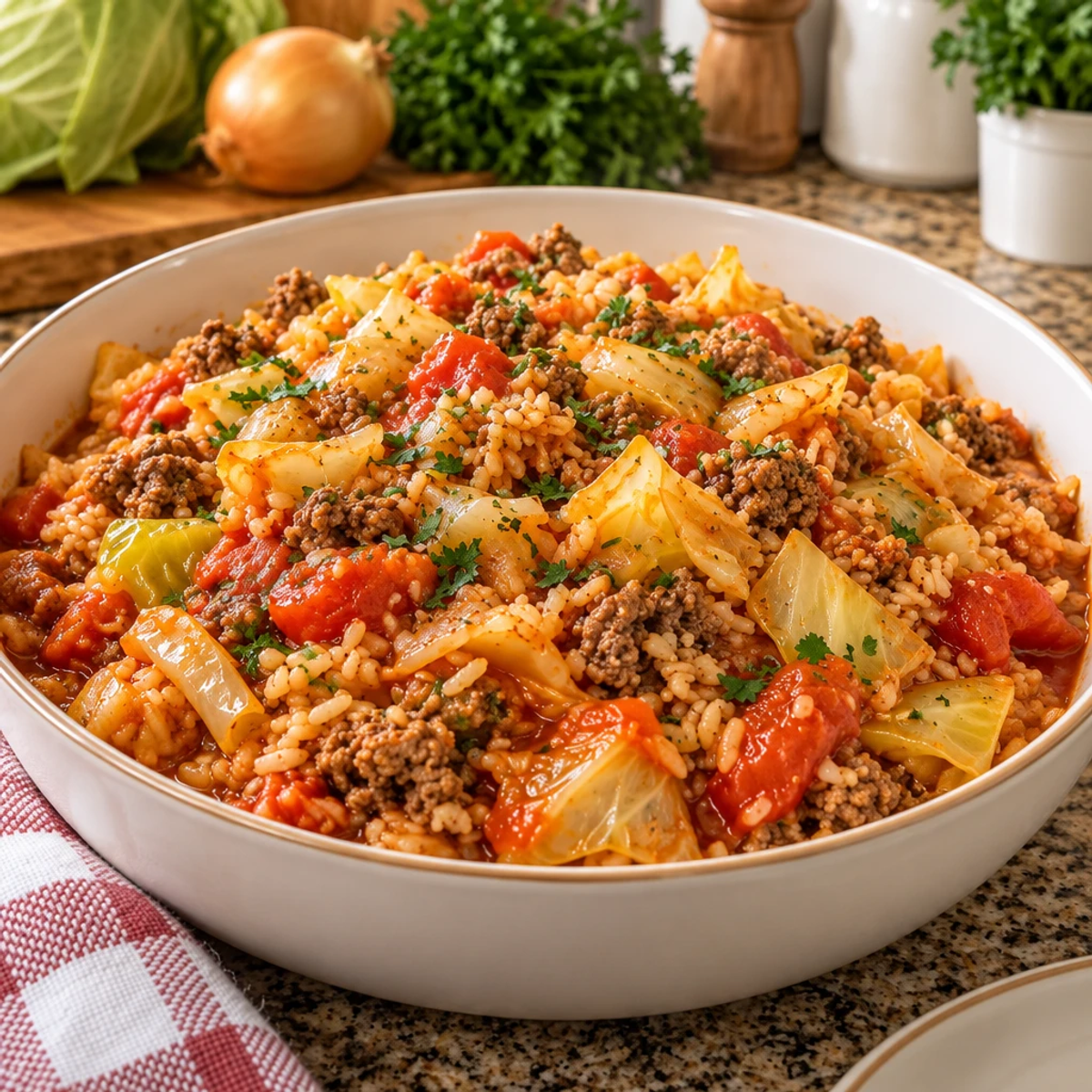 Crockpot Cabbage Roll Casserole: Comfort in Every Bite