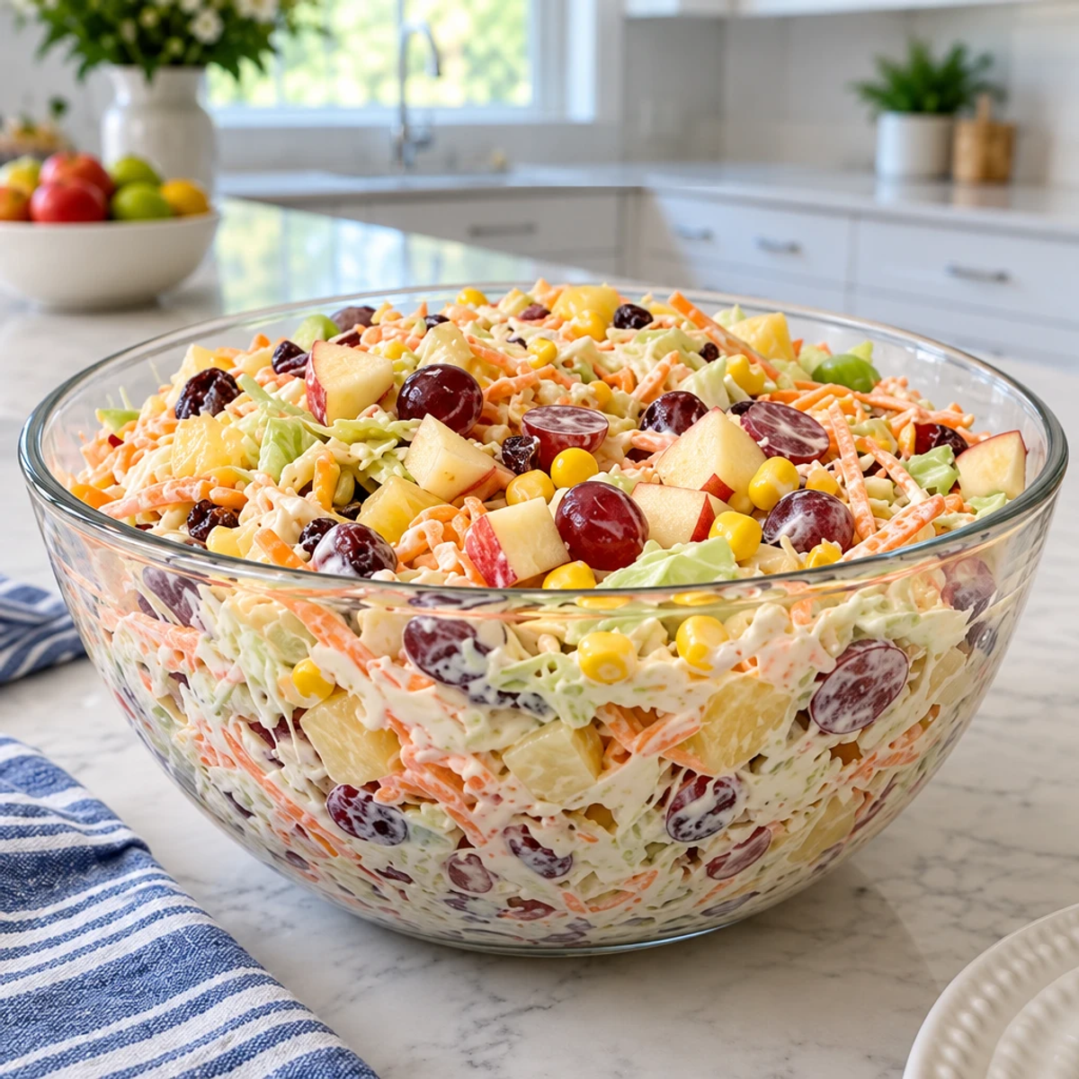 Fruits & Vegetable Salad That Wows Every Time