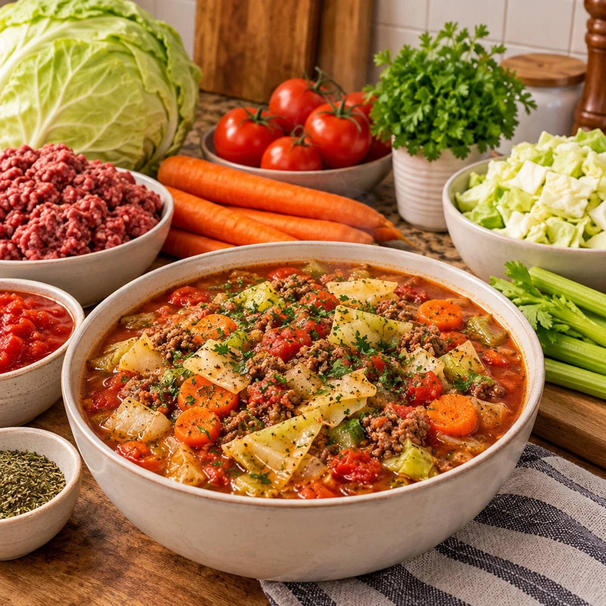 Hearty Hamburger Cabbage Soup for Cozy Family Nights article image 2