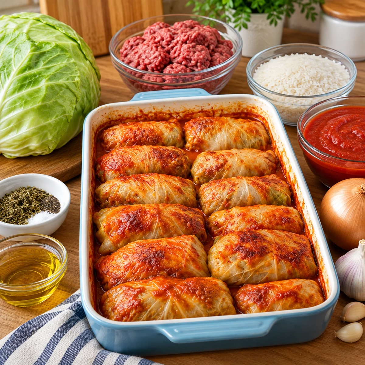 Savory Cabbage Rolls Filled with Beef and Rice article image 2
