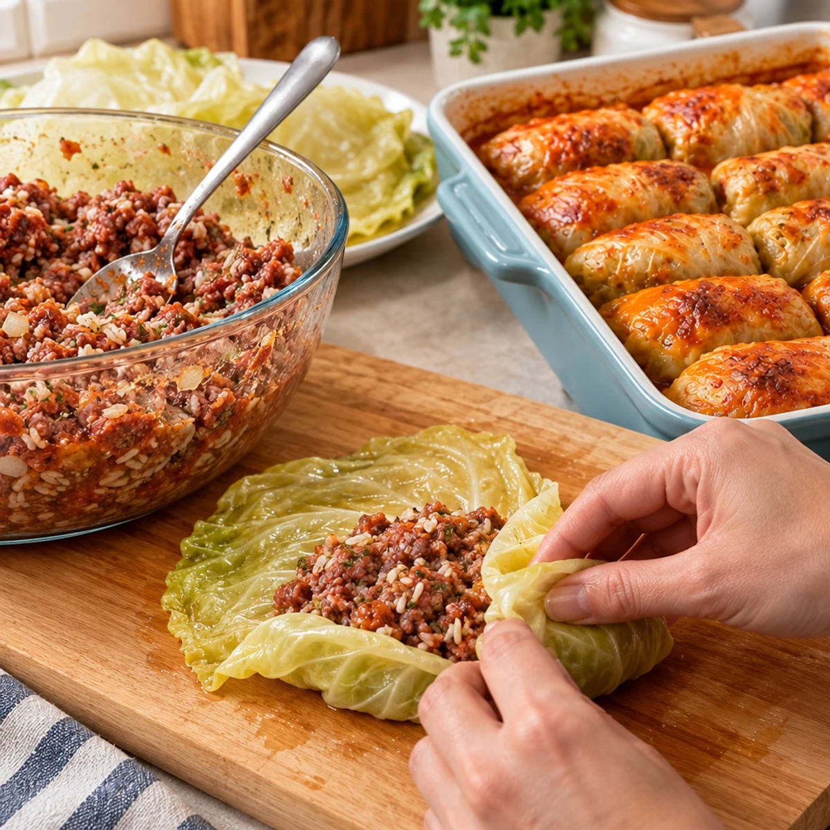 Savory Cabbage Rolls Filled with Beef and Rice article image 3