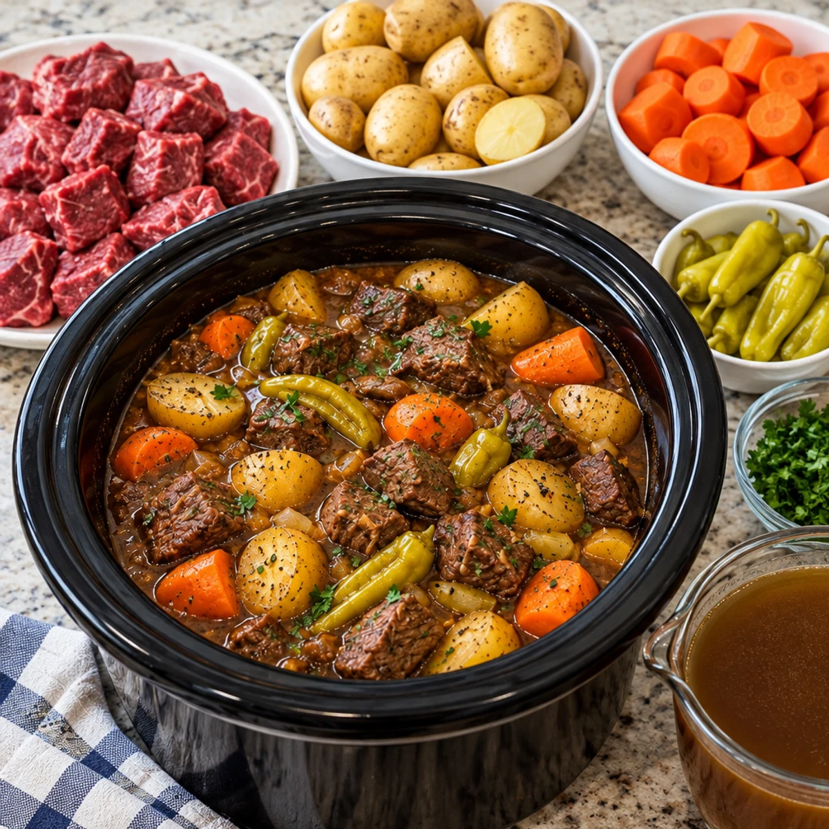 Slow Cooker Mississippi Beef Stew for Ultimate Comfort article image 2