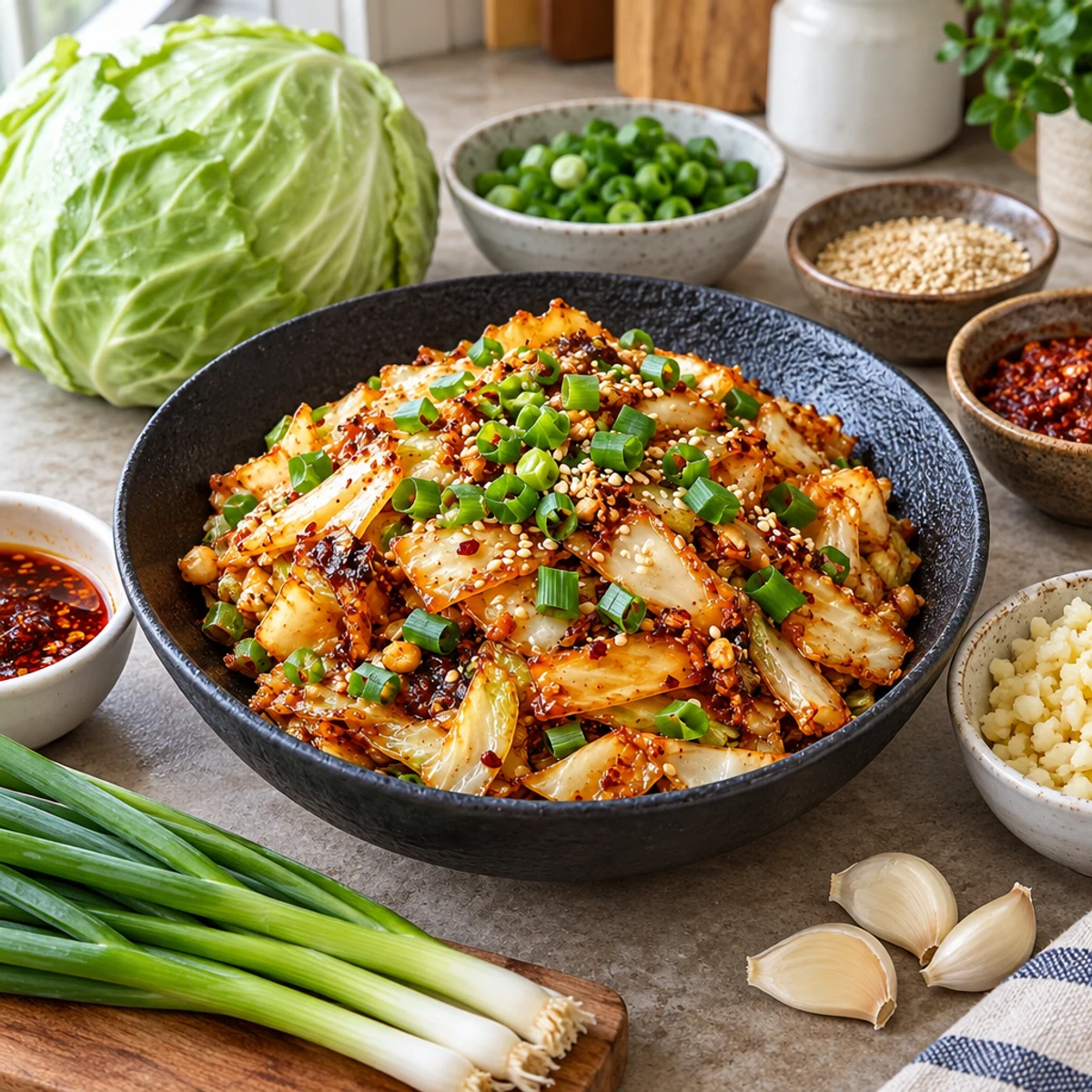 Spicy Garlic Stir-Fried Cabbage for Easy Weeknight Enjoyment article image 2