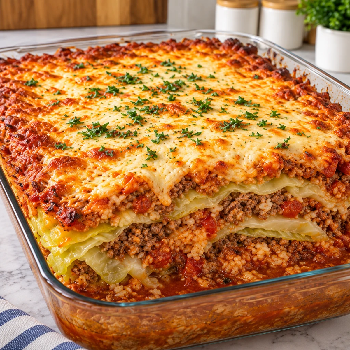 Cozy Stuffed Cabbage Roll Casserole for Comfort Food Lovers