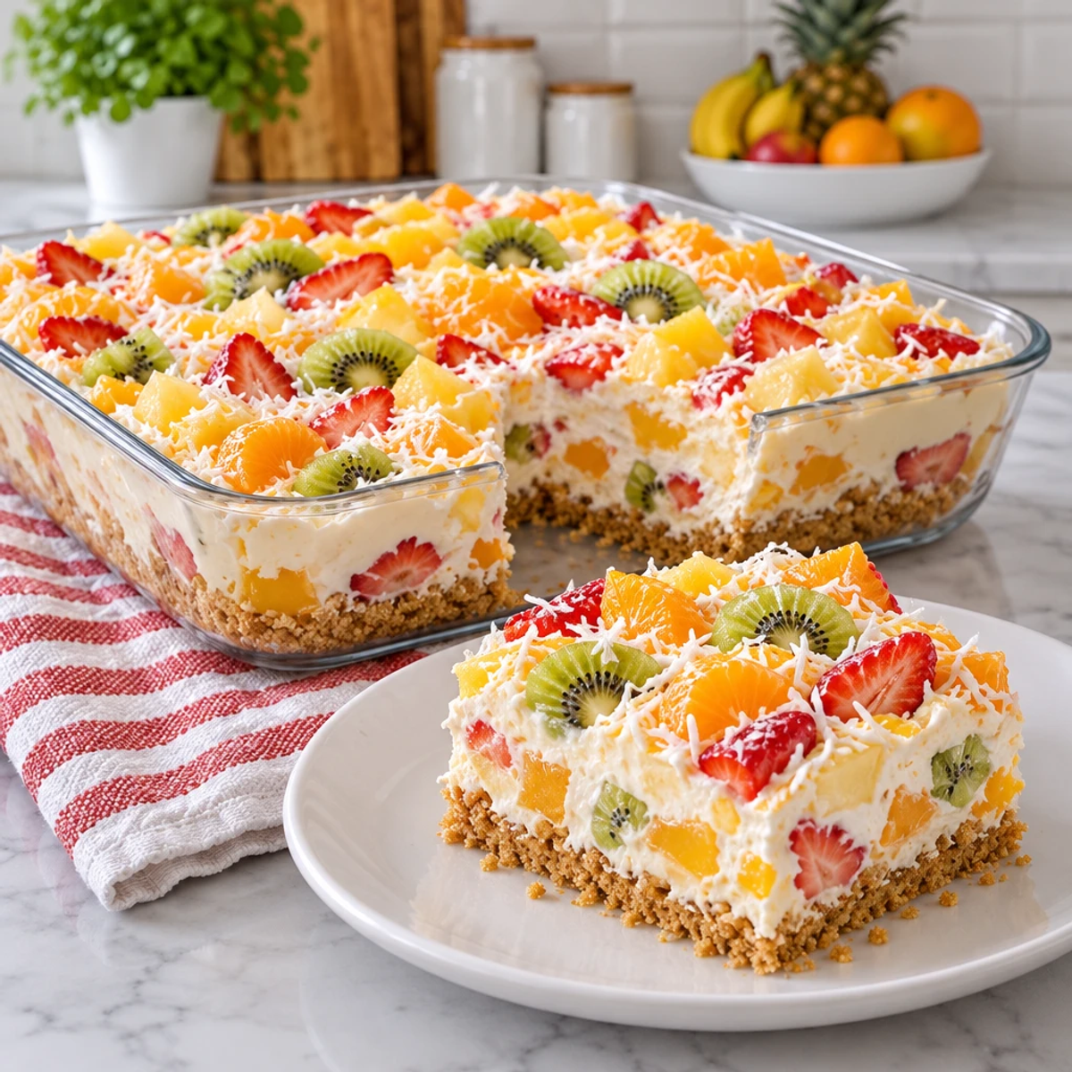 Tropical Dessert Creamy Fruit Delight You’ll Love