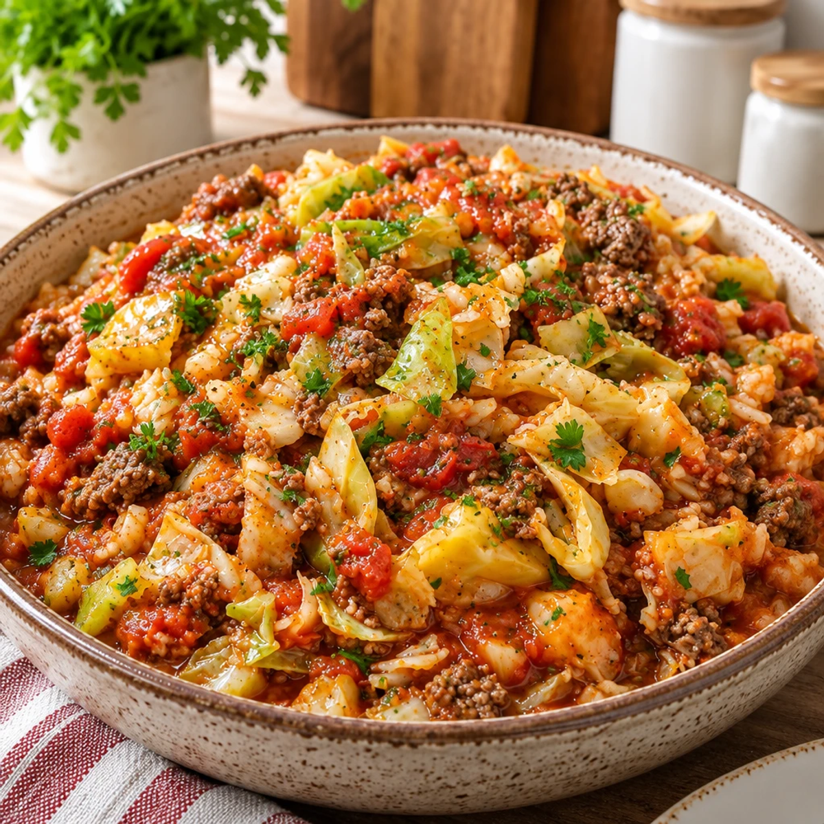 Unstuffed Cabbage Roll: A Simple Comfort Dish